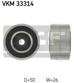 VKM33314 SKF SKF CITROEN ролик натягувача ременя Jumper 2.0 HDI 02-